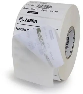  Zebra 2 x 1 in Direct Thermal Paper Labels Z-Perform